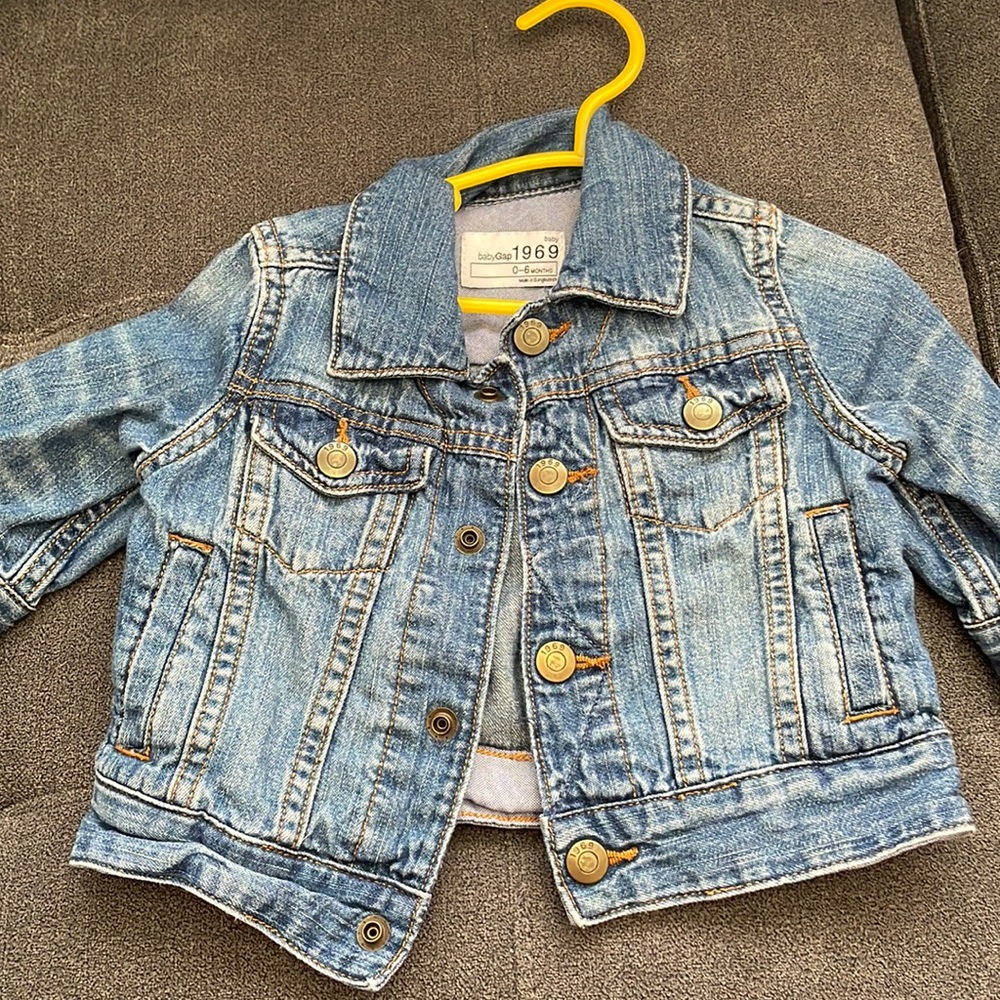 EUC Baby Gap 0-6M Denim Jacket